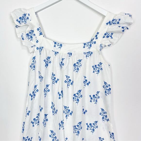 H&M Linen Floral Bow Dress - Picture 3 of 12